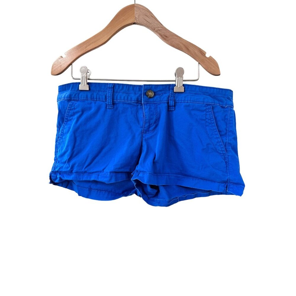 🌸3/$15🌸Turquoise Short Shorts Juniors Size 11 Rise 7" Length 9" sz J11